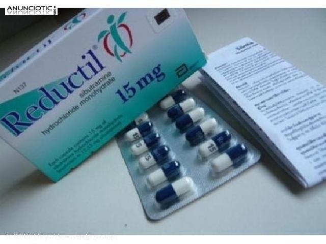Reduce 15 mg (Sibutramina Meridia) 30 c&aacute;psulas