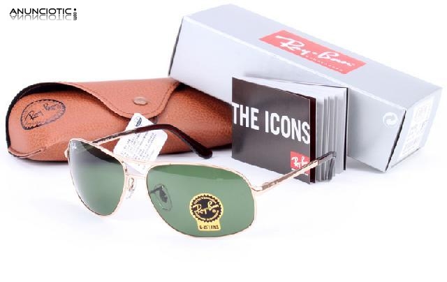 s&oacute;lo � 16 para Carrera, rayban, Boss,Prada. gafas de sol Cartier