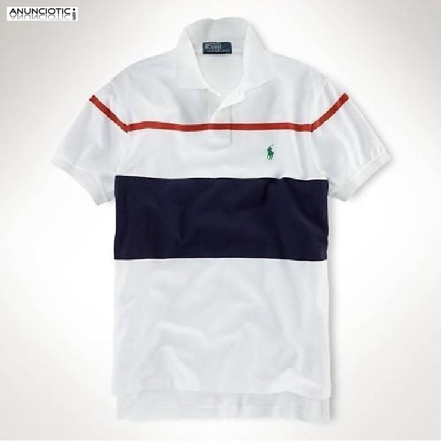 s&oacute;lo � 16 para Hollister.Franklin Marshall.Lacoste.polo t-shirt