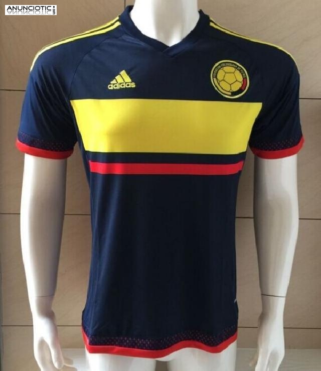   2015-2016 Columbia 1&ordf; equipaci&oacute;n tailandesa camiseta de f&uacute;tbol