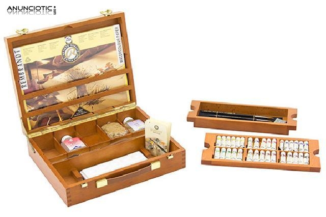 Caja &oacute;leos  rembrandt