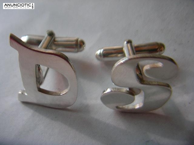 GEMELOS PERSONALIZADOS EN ORO &oacute; PLATA