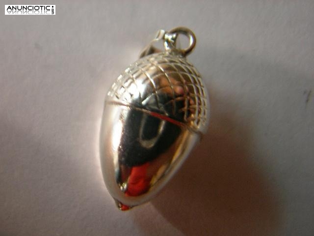 colgantes bellota EN ORO &oacute; PLATA