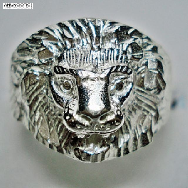 SELLOS Y COLGANTES  LEON en oro &oacute; plata