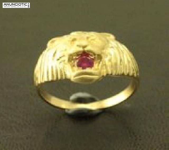 SELLOS Y COLGANTES  LEON en oro &oacute; plata