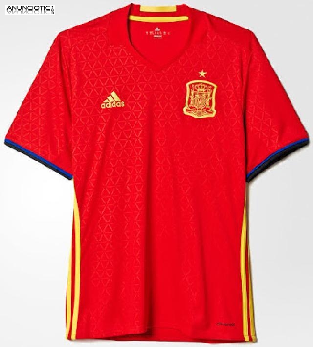 Camiseta de Espa&ntilde;a Primera 2015/2016