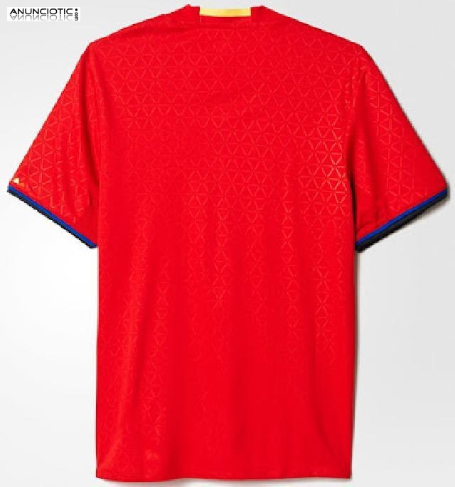Camiseta de Espa&ntilde;a Primera 2015/2016