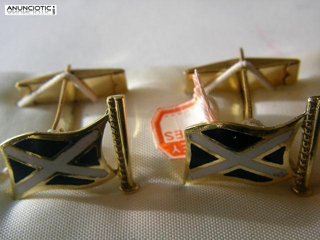 GEMELOS PERSONALIZADOS EN ORO &oacute; PLATA