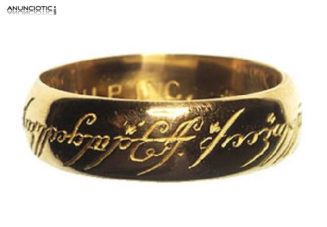 ALIANZAS SE&Ntilde;OR de los ANILLOS en oro y plata