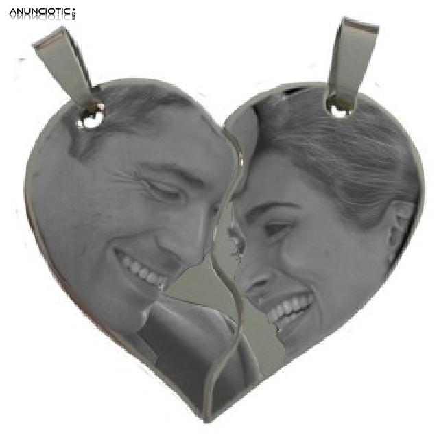 FOTOMEDALLA en oro &oacute; plata.