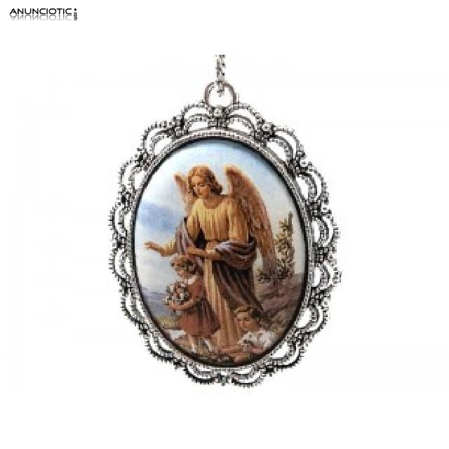  Medallas de virgenes y santos en esmalte