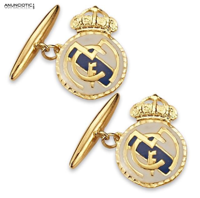 GEMELOS EQUIPOS FUTBOL EN ORO &oacute; PLATA