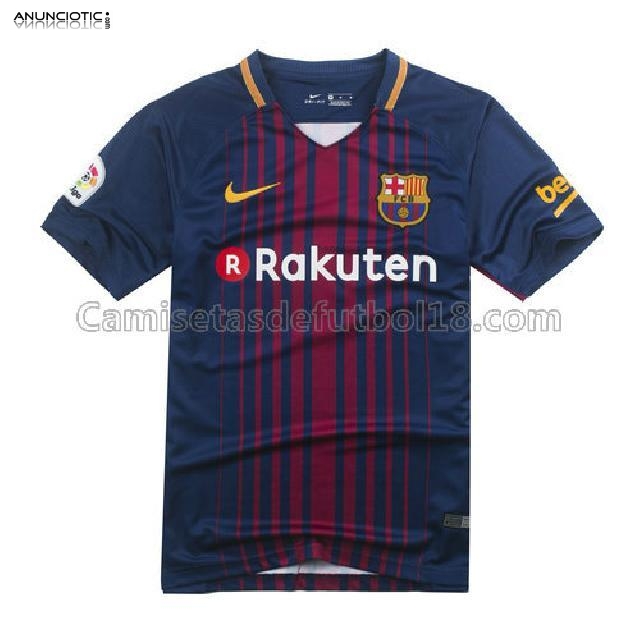 nueva primera equipaci&oacute;n barcelona 2017-2018