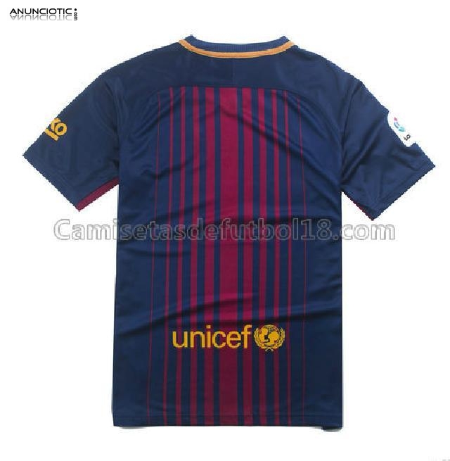 nueva primera equipaci&oacute;n barcelona 2017-2018