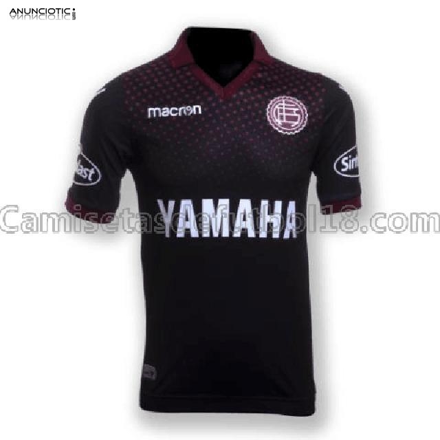 camiseta Atl&eacute;tico Lan&uacute;s 2017-2018 1&ordf; equipaci&oacute;n