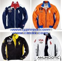 POLO 100% algod&uml;&reg;n de manga larga marca Paypal