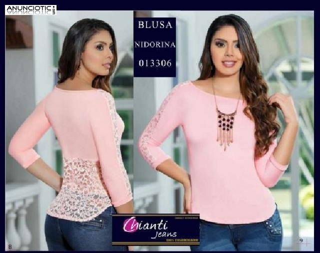 Dise&ntilde;os &Uacute;nicos en Blusas para Damas 	