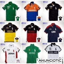 Ralph Lauren Bandera camiseta el env&uml;&ordf;o gratis para � 99