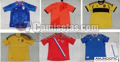 nuevas camisetas de f&uml;&sup2;tbol de barcelona, real madrid, Espana, manchester unida, camisetas 