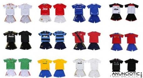 Nueva camisetas futbol ni&ntilde;os  2012/2013