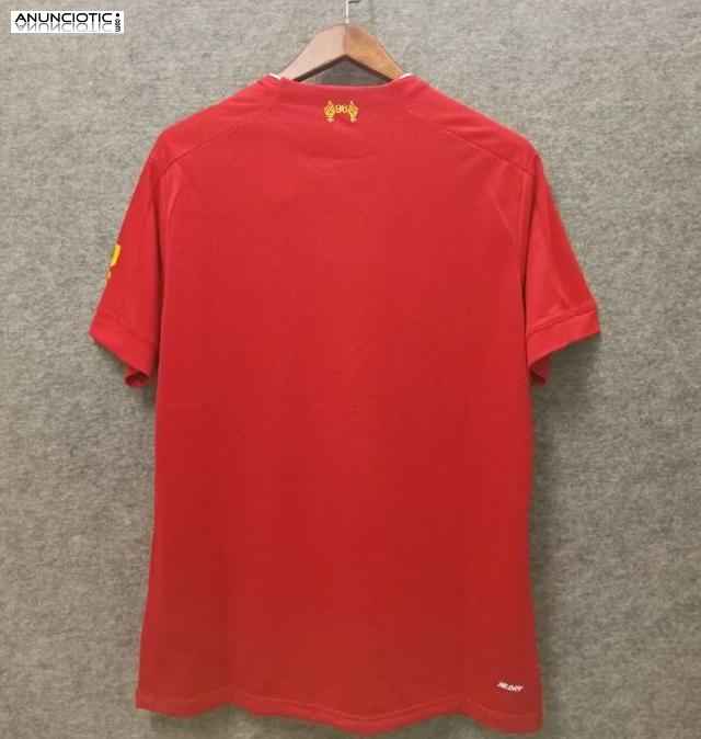 Camiseta Liverpool 1&ordf; 2019-2020
