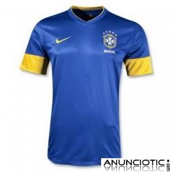 2012/2013 m&uml;&cent;s reciente de Brasil de f&uml;&sup2;tbol barata camiseta