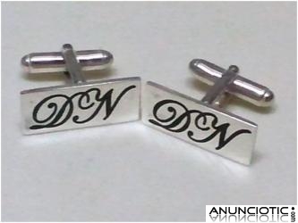 GEMELOS PERSONALIZADOS EN ORO &oacute; PLATA