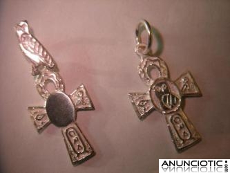 CARTUCHO EGIPCIO en oro &oacute; en plata