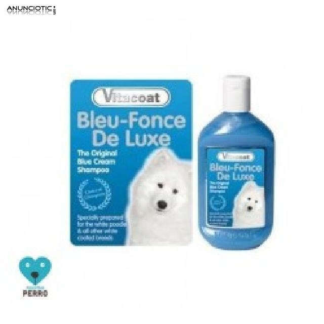 Vitacoat champú bleu-fonce para perros blancos 