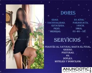DORIS ES BELLEZA, EXPERIENCIA, MORBO ... UNA EXPLOSI&Oacute;N DE PLACER
