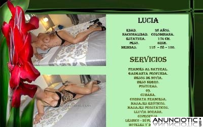 LUCIA ES ALTA, ESPL&Eacute;NDIDO CUERPO, GUAPA, ENCANTADORA Y ENTREGADA