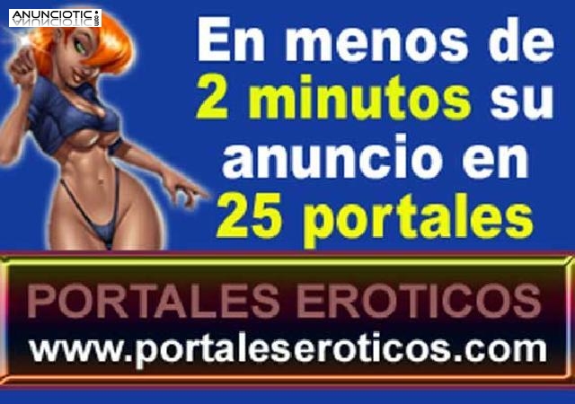 Portales de Anuncios Eroticos - Anunciate!!