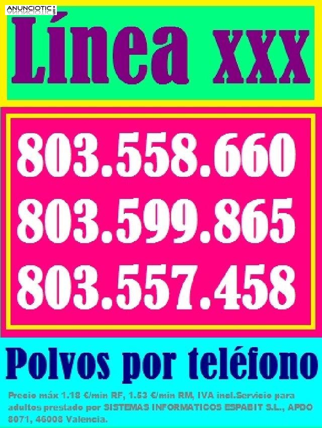 linea porno 803 558 660, webcam 1 euro todo el dia, cibersexo, movil 1 sms