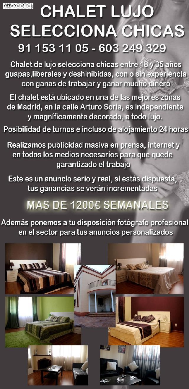 DIVINASMADRID SELECCIONA CHICAS ESPA&Ntilde;OLAS PARA TURNO O 24H  