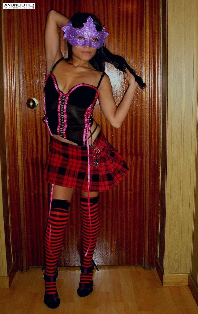  COLEGIALA UNIFORMADA. SOY LA MAS VIOCIOSA DE LAS NENITAS Y HAR&Eacute; NOVILLOS P