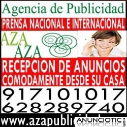 Anuncios EN PRENSA MADRID:El Pa&iacute;s, Mundo, ABC(POR PALABRAS/MODULOS)