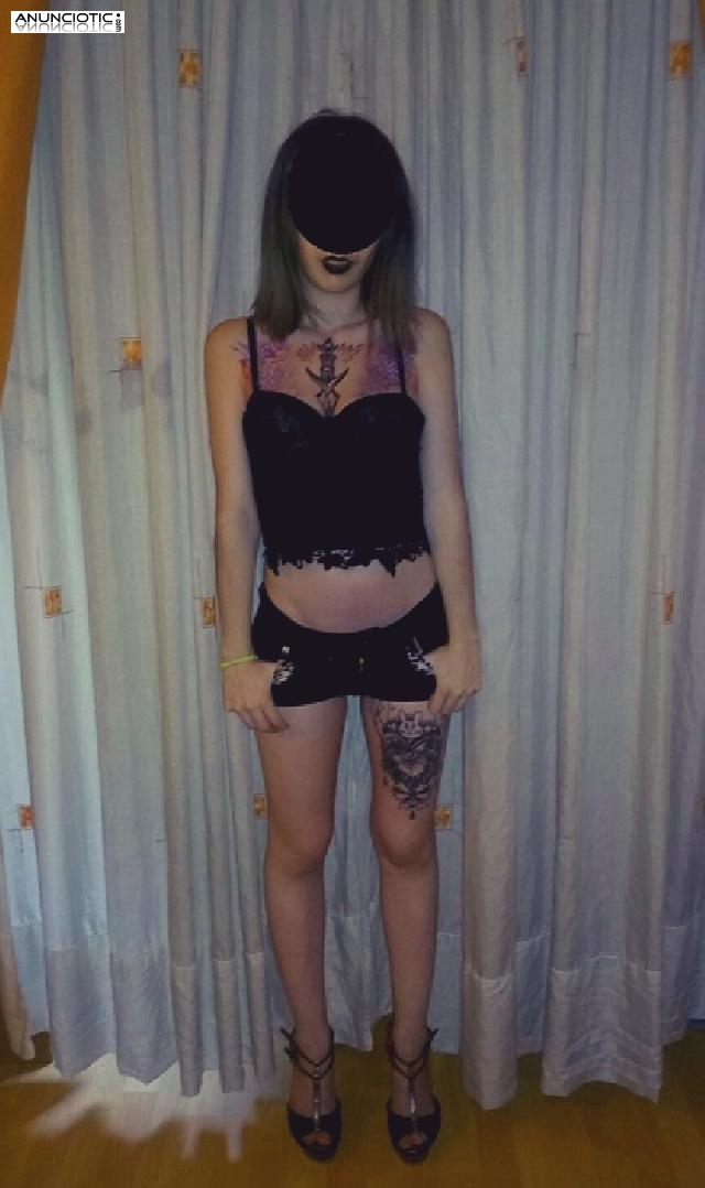 DULCE Y EX&Oacute;TICA JOVENCITA HISPANO-JAPONESA TATUADA ANI&Ntilde;ADA Y MUY T&Iacute;MIDA