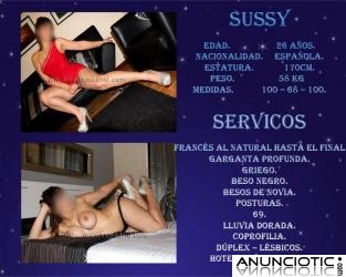 SUSSY ESPA&Ntilde;OLA VOLUPTUOSA CON BUENAS PIERNAS Y BUEN CULAZO
