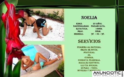NOELIA,  SOY SENSUAL , MIMOSA Y MUY CARI&Ntilde;OSA