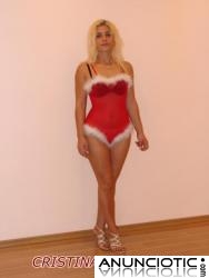 Cristina*Solita en Casa*50�-1Hora*Cuerpo para Pecar*Frances NATURAL*GRIEGO