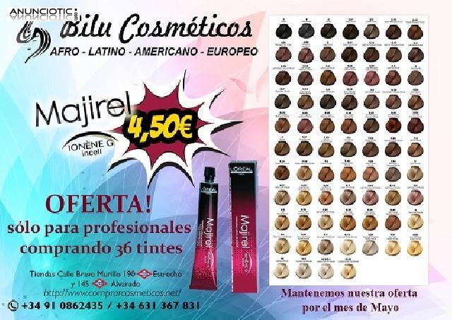 Tintes Majirel en Comprar Cosm&eacute;ticos 