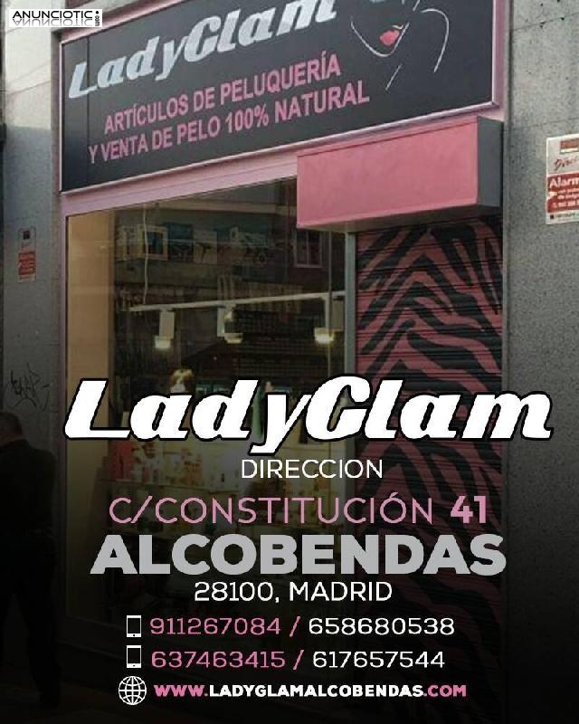 Cabello Natural en Lady Glam 