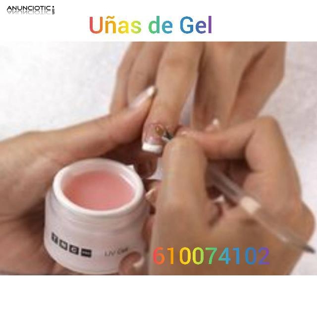 U&ntilde;as de gel acr&iacute;lico semipermanente domicilios