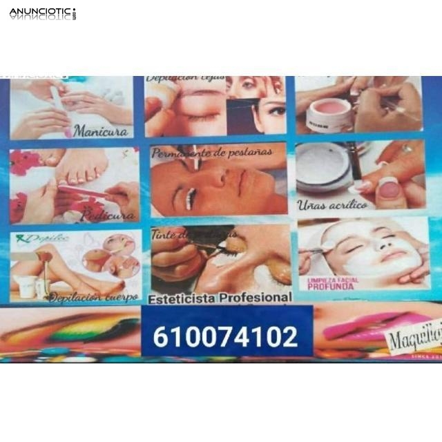 Est&eacute;tica a domicilio