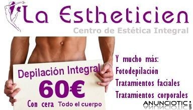 DEPILACI&Oacute;N TODO EL CUERPO 60�
