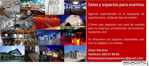 CENAS DE EMPRESA NAVIDAD MADRID ** Salas y espacios para eventos