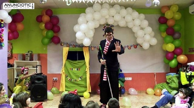 Animaciones y fiestas para comuniones infantiles en Madrid