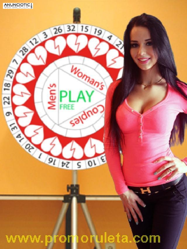 Aqu&iacute; ruletas de 24 n&uacute;meros