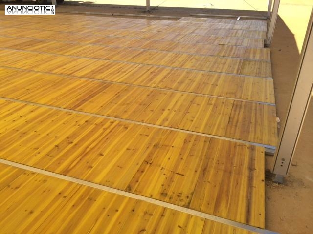 Venta de tarima o suelo econ&oacute;mico