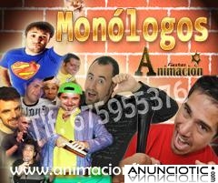 mon&oacute;logos para despedidas y bodas en Madrid